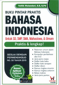 Image of Buku pintar praktis bahasa Indonesia