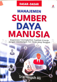 Image of Dasar dasar manajemen sumber daya manusia