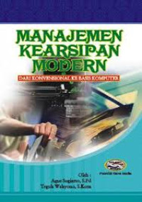 Image of Manajemen kearsipan modern dari konvensional ke basis komputer