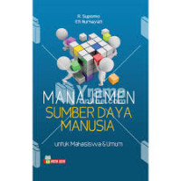 Image of Manajemen sumber daya manusia untuk mahasiswa dan umum