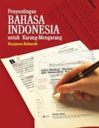 Image of Penyunting bahasa indonesia untuk karang-mengarang