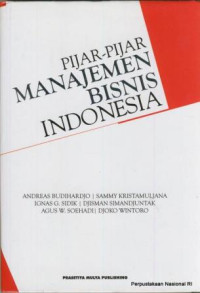 Image of Pijar pijar manajemen bisnis Indonesia